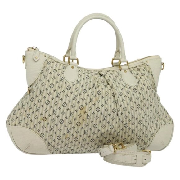 LOUIS VUITTON Monogram Mini Lin Croisette Marina GM Bag 2way M95492 Auth 132463 - Picture 2 of 14